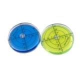 2 universal bubble level vials in different colors are displayed.